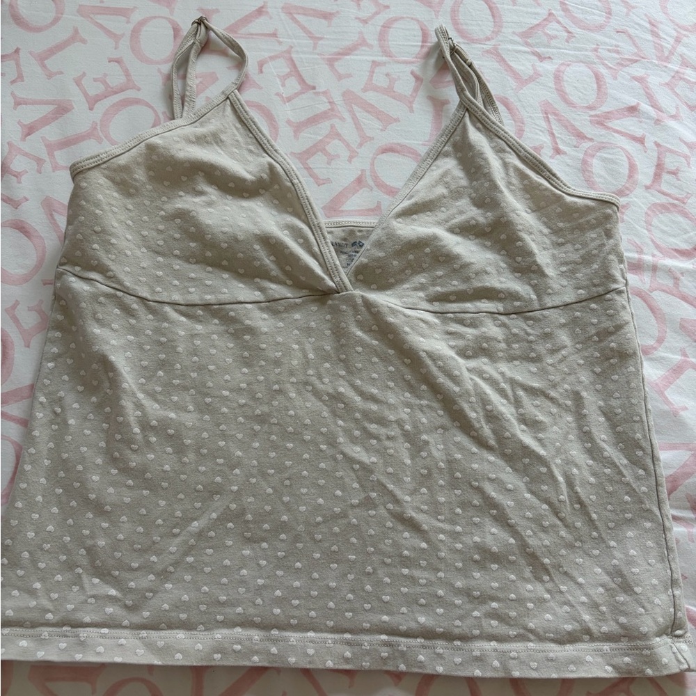 Brandy Melville Heart Tanktop